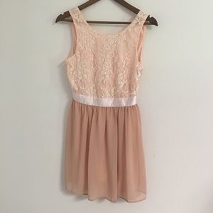 LUSH Peach Dress